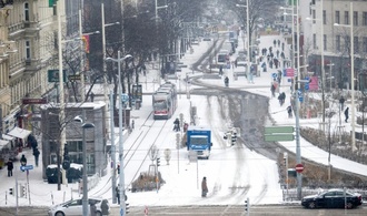 Eisregen führt in Zentraleuropa zu Beeinträchtigungen im Verkehr