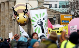 ''Wir haben es satt'': Erneut Großdemonstration zur Grünen Woche in Berlin