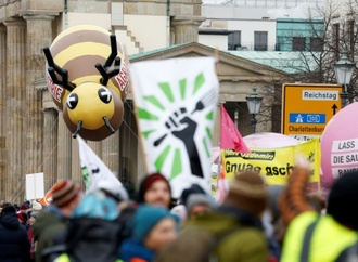 ''Wir haben es satt'': Erneut Großdemonstration zur Grünen Woche in Berlin