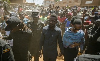 Aufenthaltsort von Ugandas Oppositionschef Bobi Wine nach Wahlen ungewiss