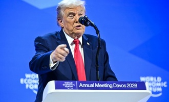 Unterzeichnung von Gründungsdokument für Trumps ''Friedensrat'' in Davos