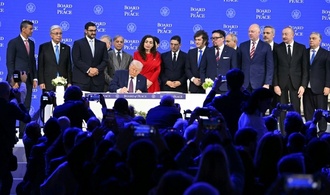 Trump unterzeichnet in Davos Gründungsdokument von ''Friedensrat''