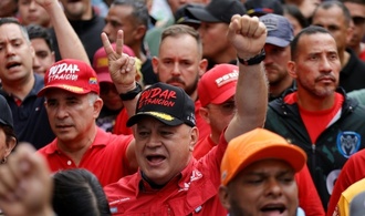 Große Kundgebung für Freilassung des in die USA entführten Maduro in Caracas