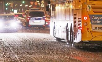 Wetterdienst warnt vor Glatteisregen im Nordosten