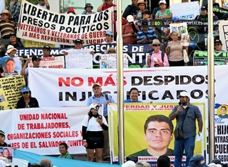 El Salvador: Proteste gegen 2022 von Regierung ausgerufenen Ausnahmezustand