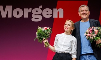 Linken-Parteispitze will bei Parteitag im Juni erneut kandidieren