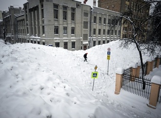 Moskau verzeichnet stärkste Schneefälle seit mehr als 200 Jahren