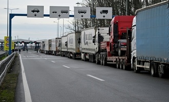 Lkw-Fahrer in Montenegro und Nordmazedonien beenden Blockade an EU-Außengrenze