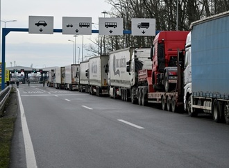 Lkw-Fahrer in Montenegro und Nordmazedonien beenden Blockade an EU-Außengrenze