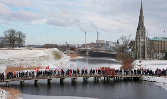 Schweigemarsch: Tausende Dänen protestieren gegen Trumps Afghanistan-Äußerungen