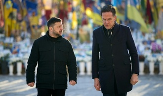 Rutte: Russische Angriffswelle auf Kiew bezeugt ''keine ernsthaften Friedensbemühungen''