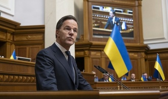 Luftalarm während Besuches von Nato-Generalsekretär Rutte in Kiew