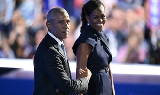 ''Widerlich'' und ''rassistisch'': Empörung über Trump-Video von Obamas als Affen