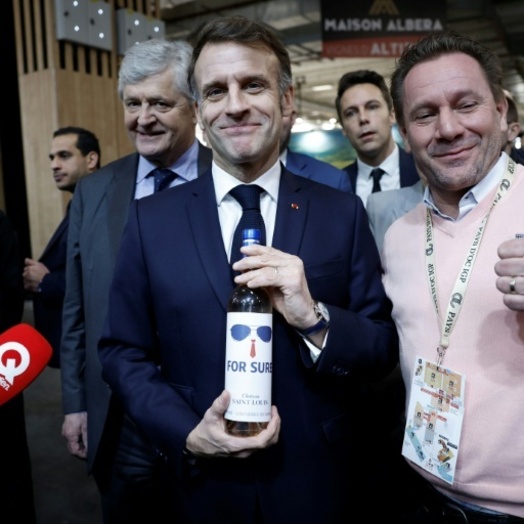 ''Französische Lebensart'': Macron will Wein-Exporte steigen