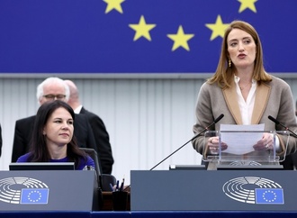 Baerbock in Straßburg: Internationale Ordnung ''wird angegriffen''