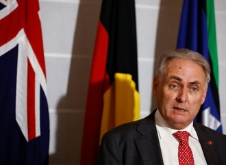 Australischer Minister zu Gesprächen über Freihandelsabkommen in Brüssel