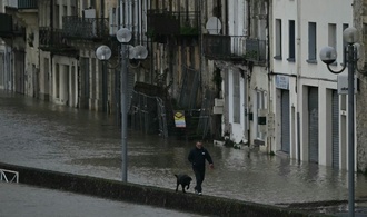 Wintersturm ''Nils'': Ein Toter und viele Sachschäden in Südwesteuropa
