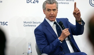 Kaliforniens Gouverneur Newsom kritisiert in München Trumps ''dumme'' Klimapolitik