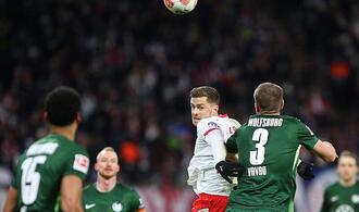1. Bundesliga Leipzig und Wolfsburg unentschieden