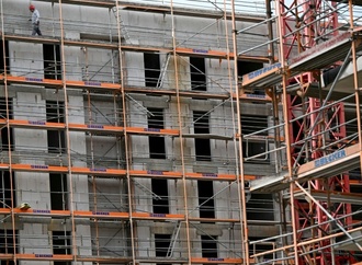 Erstes Plus seit 2021: Baugenehmigungen kräftig gestiegen