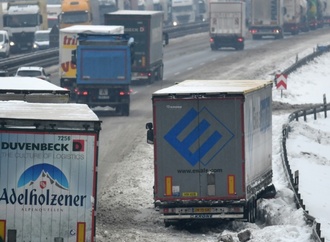 Nochmals viele Unfälle durch Schneefall von Hessen bis Bayern