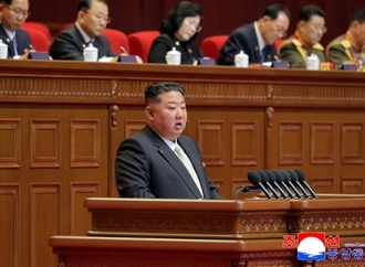 Parteitag in Nordkorea: Machthaber Kim nennt wirtschaftlichen Aufbau als Priorität