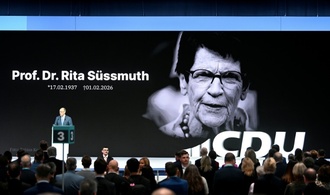 Merkel, Scholz und fast gesamtes Kabinett nehmen an Staatsakt für verstorbene Rita Süssmuth teil