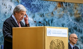 Guterres kritisiert vor UN-Menschenrechtsrat unverhohlene Angriffe auf Menschenrechte