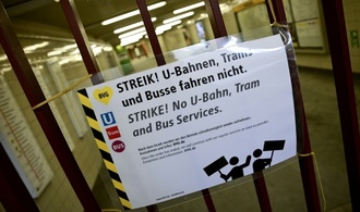 Verdi: Bundesweite Streiks im öffentlichen Nahverkehr haben begonnen