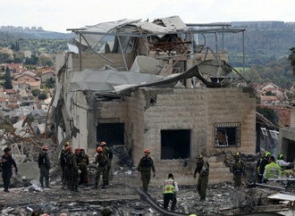 Mindestens neun Tote durch iranischen Raketenangriff auf Israel