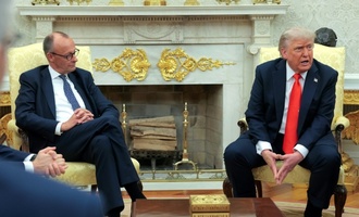 Merz trifft Trump im Weißen Haus