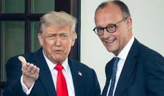 Merz am Weißen Haus eingetroffen