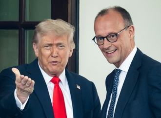 Merz am Weißen Haus eingetroffen