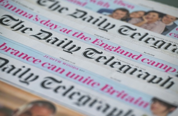 Axel-Springer-Verlag kauft britische Zeitung ''The Telegraph''
