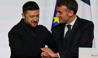 Gespräch über Ukraine-Krieg: Macron empfängt Selenskyj am Freitag in Paris