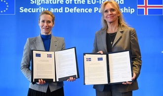 Vor Referendum über Beitrittsverhandlungen: Island und EU besiegeln Verteidigungsabkommen