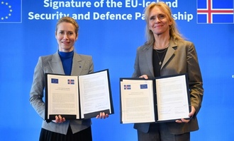Vor Referendum über Beitrittsverhandlungen: Island und EU besiegeln Verteidigungsabkommen