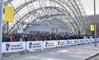 Leipziger Buchmesse für Besucher geöffnet