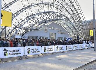 Leipziger Buchmesse für Besucher geöffnet