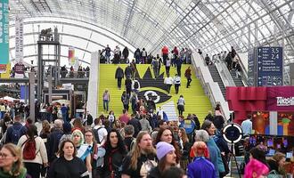Leipziger Buchmesse steuert auf neuen Besucherrekord zu
