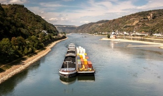 Gütertransport in der Binnenschifffahrt 2025 gesunken
