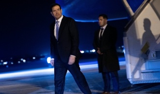 Rubio zu Treffen der G7-Außenminister in Frankreich eingetroffen