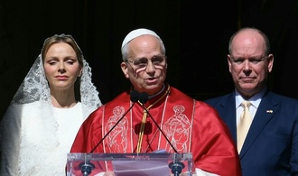 Papst Leo XIV. prangert bei Besuch in Monaco Kluft zwischen Arm und Reich an