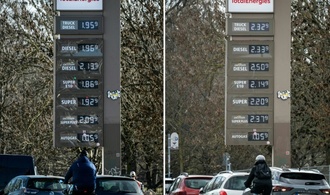 Spritpreise steigen am Mittag um fast acht Cent