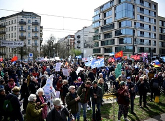 Ostermärsche: Demonstrationen für den Frieden in rund 70 Städten