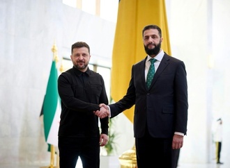 Selenskyj trifft syrischen Übergangspräsidenten al-Scharaa in Damaskus