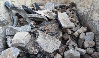 Weniger Bauabfälle aufbereitet