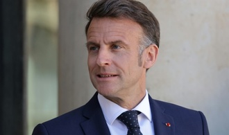 Frankreichs Präsident Macron zu Besuch bei Papst Leo XIV.