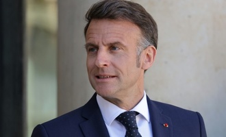 Frankreichs Präsident Macron zu Besuch bei Papst Leo XIV.