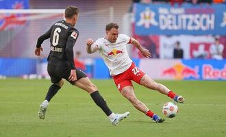 1. Bundesliga: RB Leipzig siegt knapp gegen Mönchengladbach